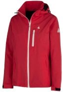 Rood / roze (Raspberry) softshell dames regenjas Iduna van Bjornson  2