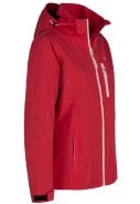 Rood / roze (Raspberry) softshell dames regenjas Iduna van Bjornson  5
