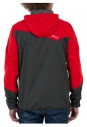 Rood / Antraciete 4-way stretch heren regenpak Liam van Pro-X Elements 3