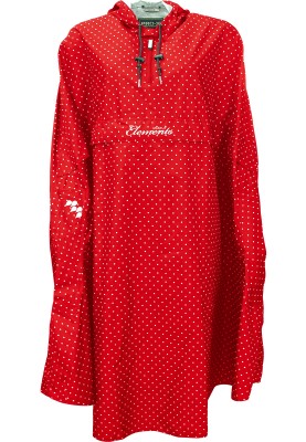 Rood met stippen dames poncho Alena van Pro-X Elements