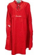 Rood met stippen dames poncho Alena van Pro-X Elements