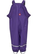 Rood / paars /wit / zwart  gestreepte kinder regenpak Jane van Lego  6