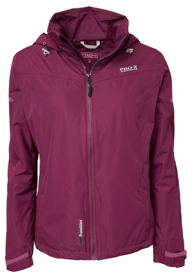 Rosewine Functionele dames regenjas Frieda van Pro-X Elements