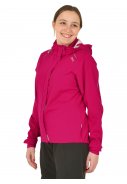 Roze ademende dames stretch regenjas Layla van Pro-X Elements 5