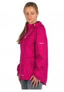 Roze (cherry) met stipjes dames regenjas Lucie van Pro-X Elements 4