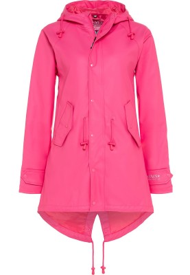 Roze dames regenjas / parka HafenCity® van BMS