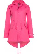 Roze dames regenjas / parka HafenCity® van BMS