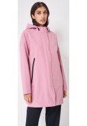 Roze (Fox Glove) stetch softshell dames regenjas Plugim van Tantä 8