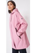 Roze (Fox Glove) stetch softshell dames regenjas Plugim van Tantä 6