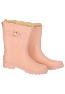 Roze gevoerde damesregenlaars Rubber Rain Boots van XQ 3