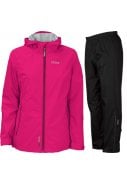 Roze (Jazzy) dames regenpak Kim van Pro-X Elements 1