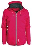 Roze (Jazzy) licht gewatteerde dames regenjas Berta van Pro-X Elements