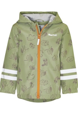 Groene kinder regenjas Forest Animals van Playshoes 
