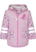 Roze kinder regenjas kat van Playshoes 1