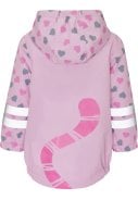 Roze kinder regenjas kat van Playshoes