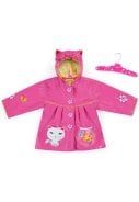 Roze kinder regenjas Lucky Cat van Kidorable