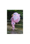 Roze kinderparaplu muis en olifant van Playshoes 4