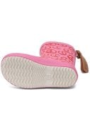Roze kinderregenlaars Fashion "Peace on Earth" van Bisgaard 2