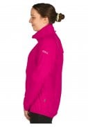 Roze (cherry) lichtgewicht dames regenjas Packable van Pro-X Elements 4