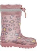 Roze met Leo Print duurzame kinder regenlaarzen van Playshoes 3