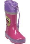 Roze met lieveheersbeestje regenlaars van Playshoes