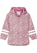 Roze Forest Animals regenjas met fleece van Playshoes 