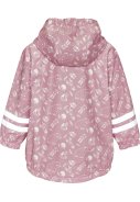 Roze Forest Animals regenjas met fleece van Playshoes  3