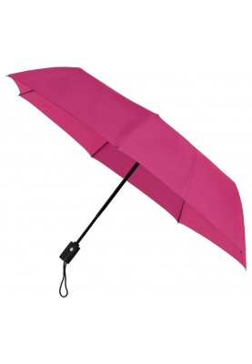 Roze opvouwbare automatische openen en sluiten paraplu