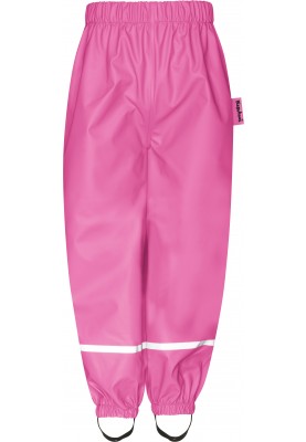 Roze regenbroek met fleece gevoerd van Playshoes