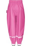 Roze regenbroek met fleece gevoerd van Playshoes 3