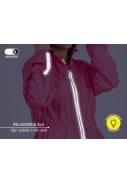 Roze regenjas Windbreaker van Perletti 3