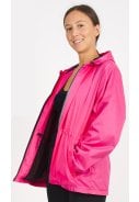 Roze regenjas Windbreaker van Perletti 6