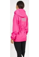 Roze regenjas Windbreaker van Perletti 8