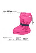 Roze kinder regenoverschoen met fleece gevoerd van Playshoes 2