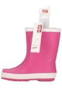 Roze rubber regenlaarzen van XQ Footwear 3