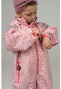 Roze / wit regenpak Lee van Ducksday 8