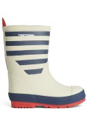 Sand / blauw gestreepte kinder regenlaars Gränna van Tretorn 2