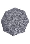 Signature Navy compacte paraplu Duomatic van Knrips / Reisenthel