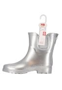 Silver Metallic damesregenlaars Chelsea Rubber van XQ 2
