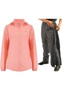 Soft Coral regenpak van Mac in a Sac (broek met volledige rits)