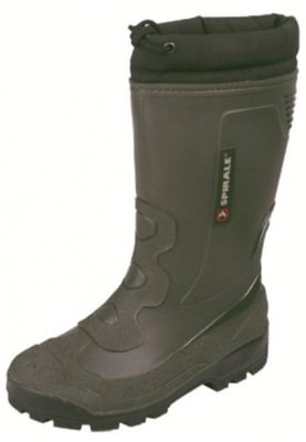 Spirale gevoerde winterlaars / snowboot groen