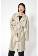 Stone Grey regenjas / trenchcoat Tage van Tantä 4