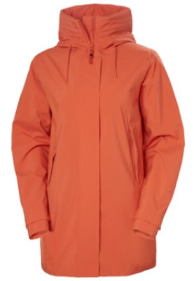 Terracotta dames regenjas Victoria van Helly Hansen