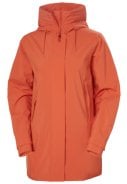 Terracotta dames regenjas Victoria van Helly Hansen