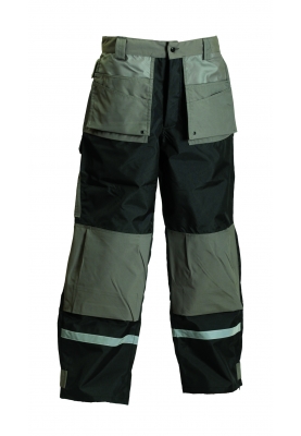 Lyngsøe Rainwear Regenbroek zwart/antraciet