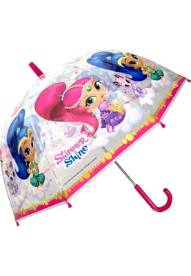 Transparante koepel paraplu Shimmer & Shine