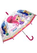 Transparante koepel paraplu Shimmer & Shine