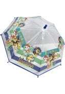 Transparante koepel paraplu Paw Patrol