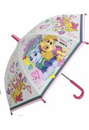 Transparante koepel paraplu Paw Patrol