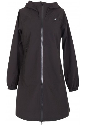 Vesterhav Rainjacket Black (black zipper) van Danefae